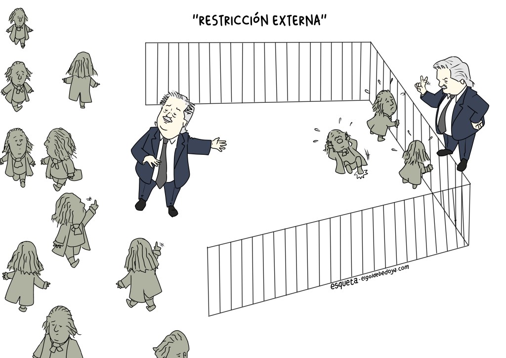 restricción externa