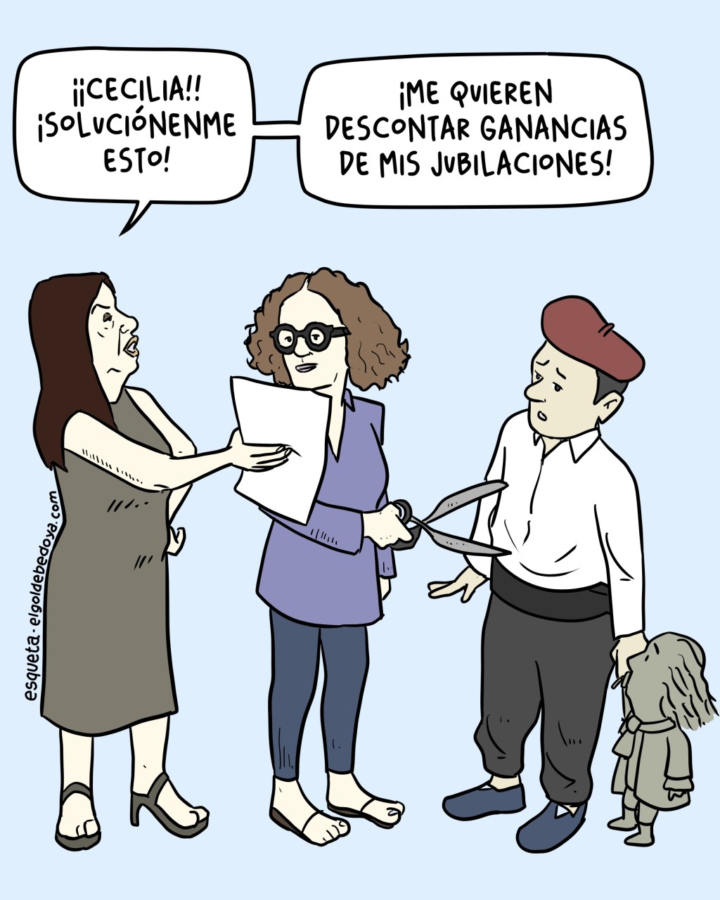 ¡sí, pero a mí&nbsp;no!