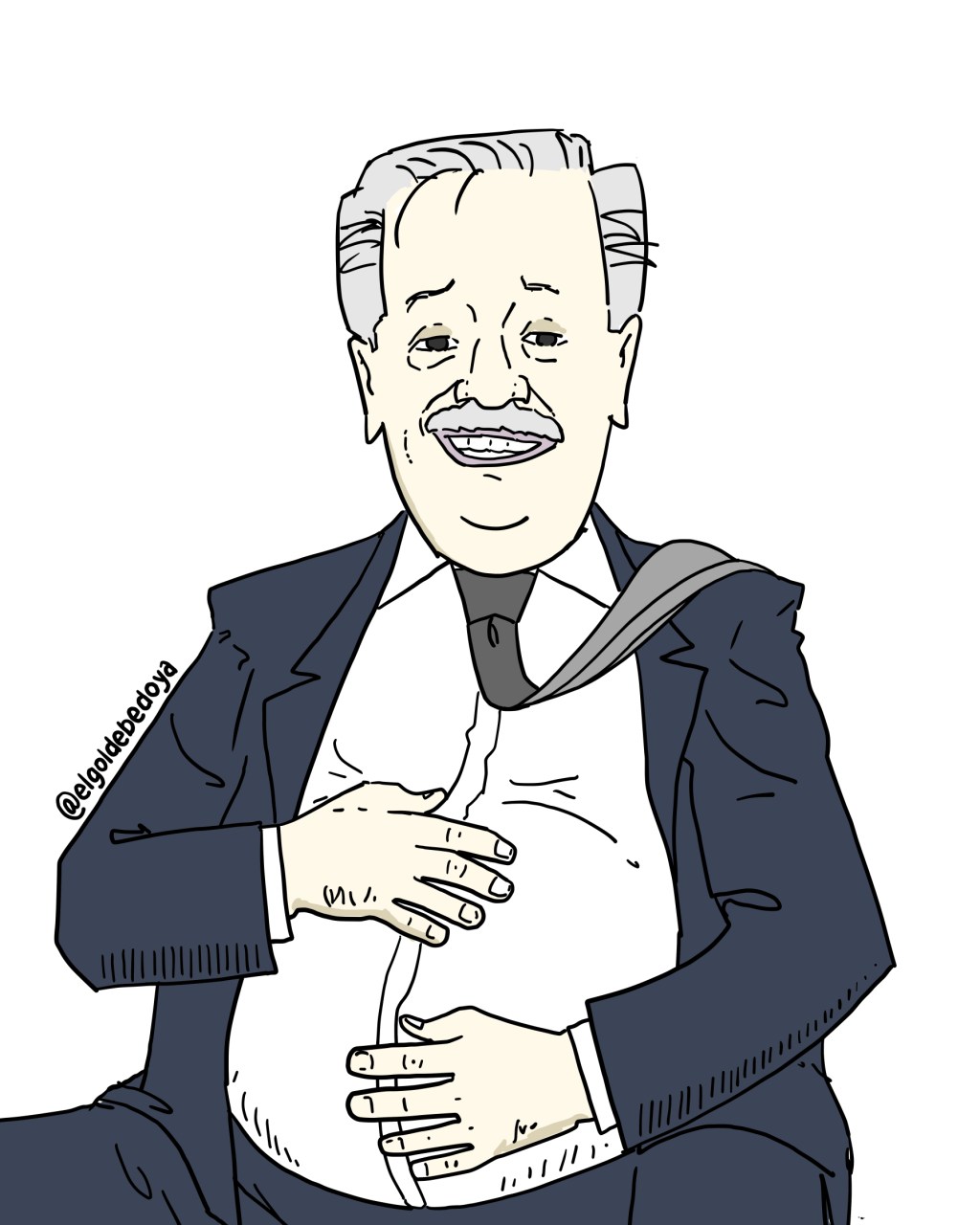 con un ife bajo el&nbsp;brazo