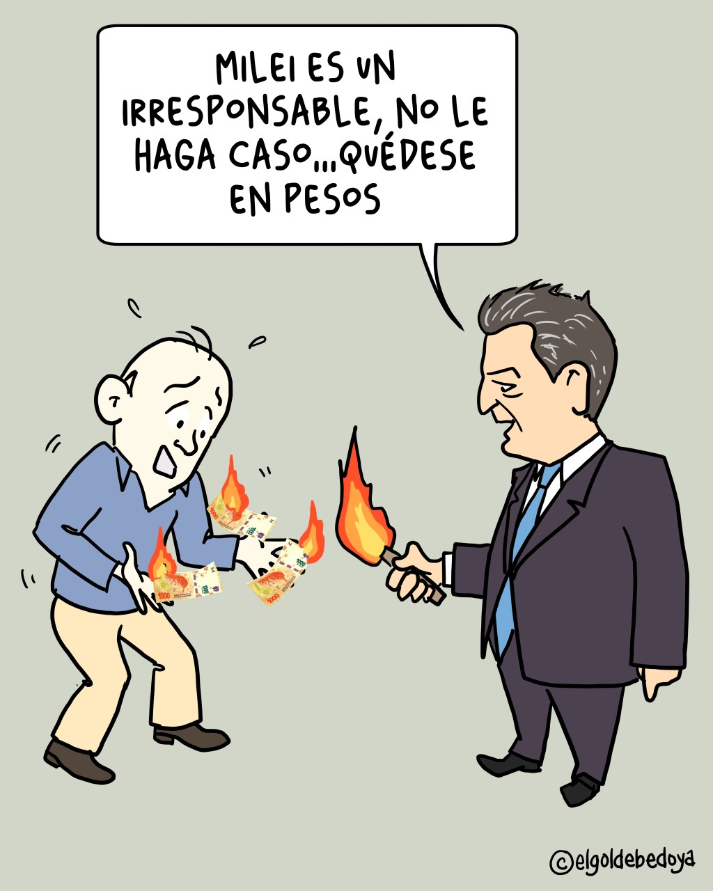 fuego por un&nbsp;voto